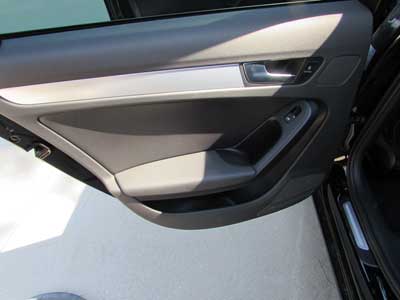 Audi OEM A4 B8 Door Panel, Rear Left 8K0867305 2009 2010 2011 2012 Sedan8